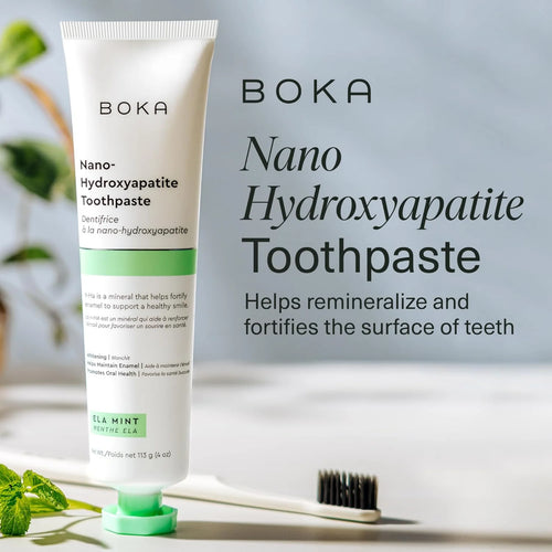 Boka Ela Mint Fluoride-Free Whitening Toothpaste